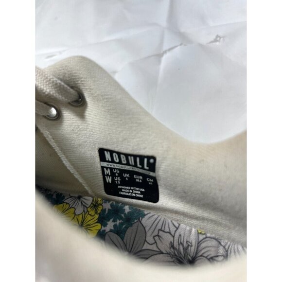 No Bull Spring Fling Trainers Women’s SuperFabric White Sneakers SIZE 7.5 - Picture 4 of 15